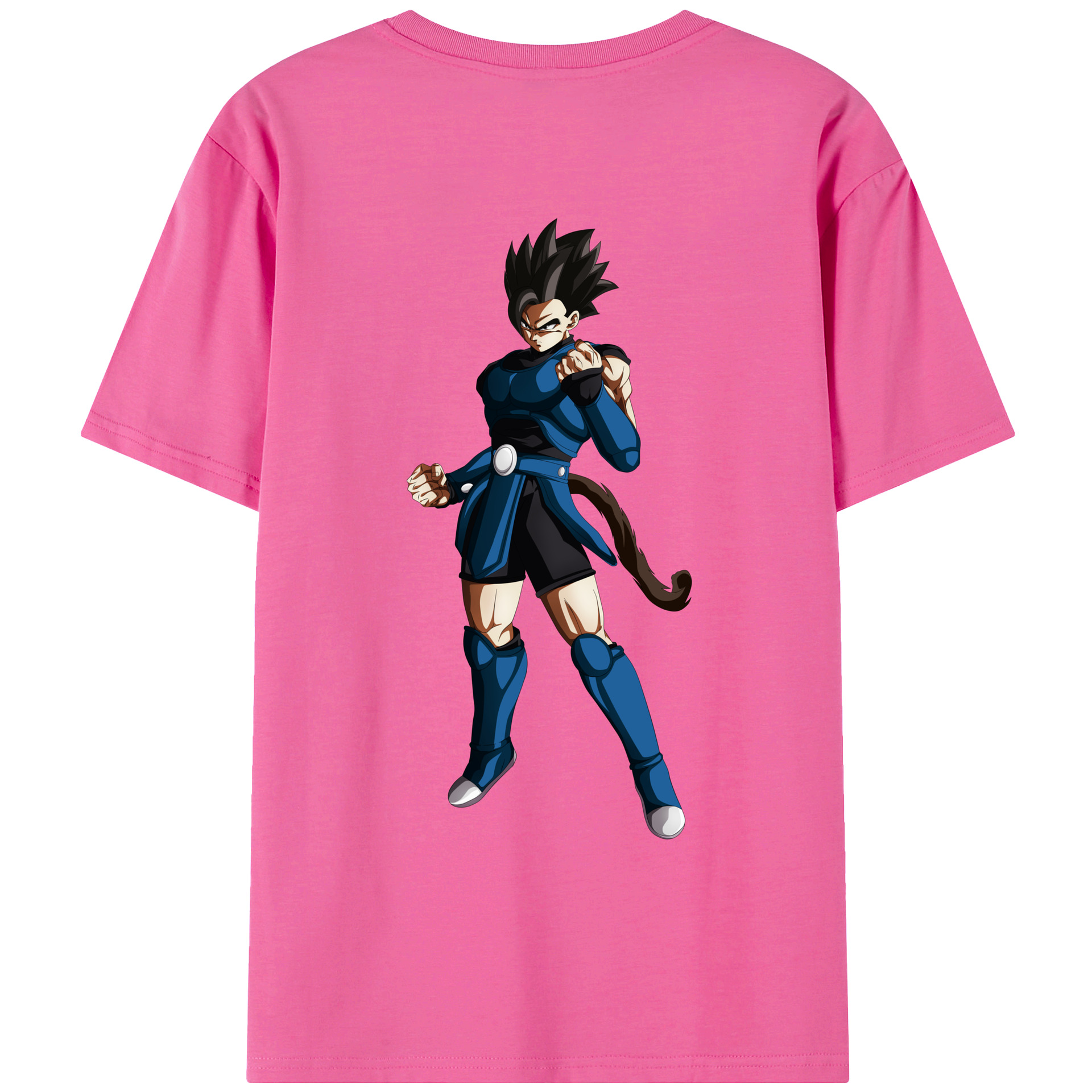 （画像用） ドラゴンボール 孫 悟飯（そんごはん）DRAGON BALL Son Gohan レディース半袖Tシャツ(バックプリント)